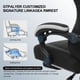 thumbnail image 5 of Silla Gaming GTPLAYER con cojín de muelles en forma de bolsillo, color negro, 5 of 7
