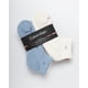 thumbnail image 3 of Calcetines Calvin Klein para mujer, paquete de 6 unidades, azul y beige, tallas 4-10, 3 of 7