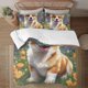 thumbnail image 1 of The Queen’s Corgi Soft 3D Printed Duvet Cover Bedding Set with Comforter Cover 3 Piece Set, 1 of 5