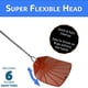 thumbnail image 5 of Juego de 6 unidades con mango de metal trenzado para matar insectos y moscas Fly Swatter W4W, 5 of 7