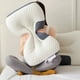 thumbnail image 2 of Almohada Ortopédica Cervical Curva Cojín Libre Presión Blanco, 2 of 7
