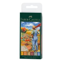 Faber Castell - Rotuladores Pitt Artist Faber-Castell X6 Uds. Cosecha