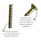 thumbnail image 2 of Tornillo Turbo Screw 14(6) - 100/60 - 100 Unidades, 2 of 5