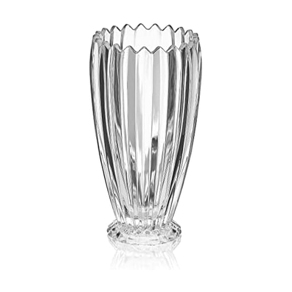 Jarrón Mikasa Estate Cristal 28 cm de Alto, 1900 ml