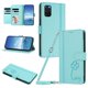 thumbnail image 1 of Funda Cartera Trébol para Samsung Galaxy S20 Plus con Ranuras Tarjetas y Carga Inalámbrica Verde menta, 1 of 6