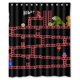 thumbnail image 1 of Cortina de ducha Donkey Kong Arcade, juego de cortinas de baño con ganchos, tamaño 60 x 72 pulgadas, 1 of 3