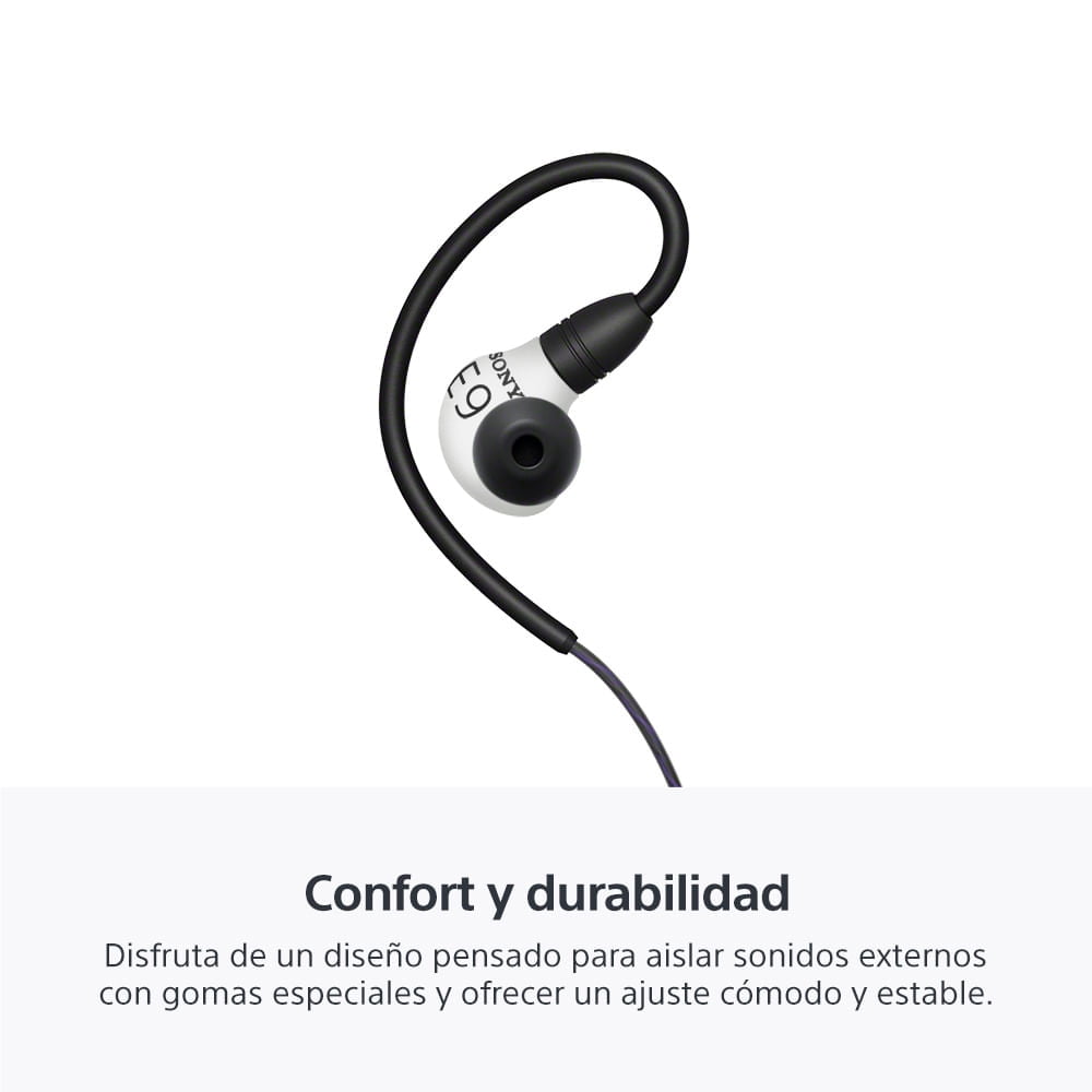 Sony INZONE E9 Wired In-Ear Monitor for Gaming - White (IER-G900