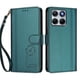 thumbnail image 3 of Funda Cartera Trébol para Motorola Edge 70 Fusion con Ranuras Tarjetas y Carga Inalámbrica Verde oscuro, 3 of 6