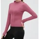 thumbnail image 2 of Poleron Deportivo Mujer Ajustado Elasticado Cierre 9014, 2 of 3