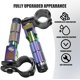 thumbnail image 4 of Estriberas traseras plegables para motocicleta JXPANG M8, estribos de colores, 4 of 7