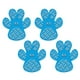 thumbnail image 1 of 4 Piezas Almohadillas Para Patas De Perro Calzado Para Mascotas Botines Calcetines Pegatinas Para Pies Antideslizantes Para Perro XS Azul, 1 of 3