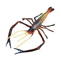 Magideal - Modelo De Langosta En Miniatura Cognición Juguete Adornos Accesorios Figuras Coleccionables Estatuas Para Mesa De Arena Jardín De Infantes Niñas Niños