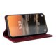 thumbnail image 5 of Funda Billetera de Cuero para Samsung Galaxy S23 Ultra con Tarjetero y Soporte - Tapa Magnética Rojo, 5 of 6