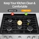 thumbnail image 5 of Cubiertas para Quemadores de Cocina Mee 2ou para Cocina de Gas LG de 30", 5 of 6