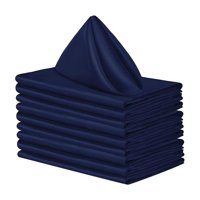 Bothyi - 10X Servilletas Bodas Fiesta Portátil Elegante Para Eventos Banquetes Bodas Azul Oscuro