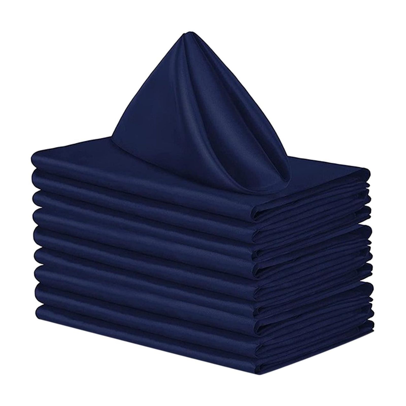 Bothyi - 10X Servilletas Bodas Fiesta Portátil Elegante Para Eventos Banquetes Bodas Azul Oscuro
