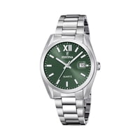 Reloj F20707/5 Festina Verde Hombre Acero Clasico