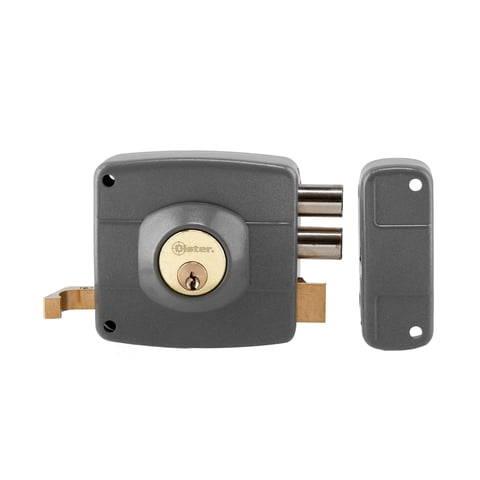 Cerradura Sobreponer Oister 110 - Gris