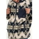 thumbnail image 2 of Poleron Polar Sherpa Bonded Con Cierre Print 8718, 2 of 3
