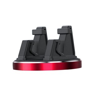 Magideal - Soporte Para Teléfono De Coche, Soporte De Navegación, Instalación De Base Adhesiva, Soporte De Teléfono Simple A Prueba De Golpes Para Vehículos, Suv Rojo