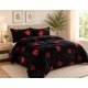thumbnail image 1 of Cubrecama de Invierno Plush con Chiporro 2 Plazas Color Negro Corazones  RS1015, 1 of 3