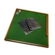 thumbnail image 2 of Juego de juego de Mahjong portátil Juego de mesa de Mahjong de 144 fichas Juego de mini Mahjong con mesa de Mahjong plegable Juegos de fichas clásicas negro, 2 of 5