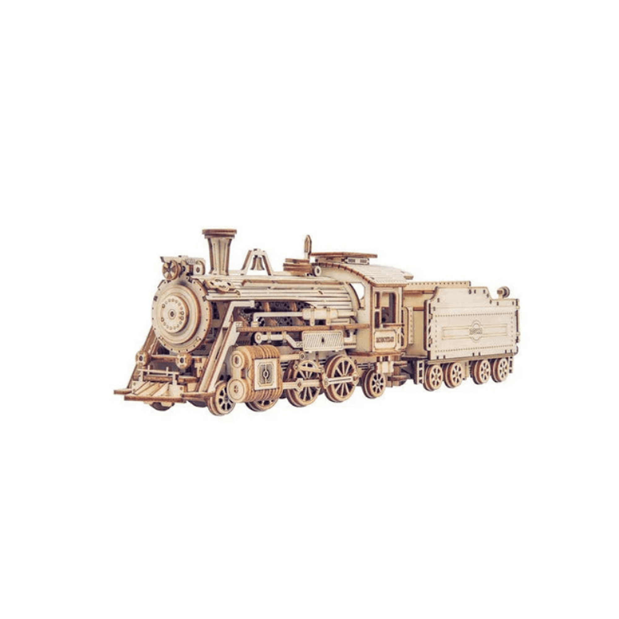 Genérico - Prime Steam Express Train - Rompecabezas 3d - Maqueta De Madera Rolife