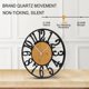 thumbnail image 5 of Reloj de pared Mee 2ou de 61 cm silencioso y alimentado por batería, 5 of 9