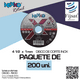 thumbnail image 2 of 200 Discos de Corte  4 ½ x 1mm - Acero Inox Nexxo, 2 of 5
