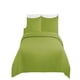 thumbnail image 1 of Quilt Cubrecama De Verano Con Colores Lisos King Verde, 1 of 4