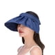 thumbnail image 1 of Sombreros plegables con visera para mujer, de ala ancha, para verano, plegables, 1 of 5