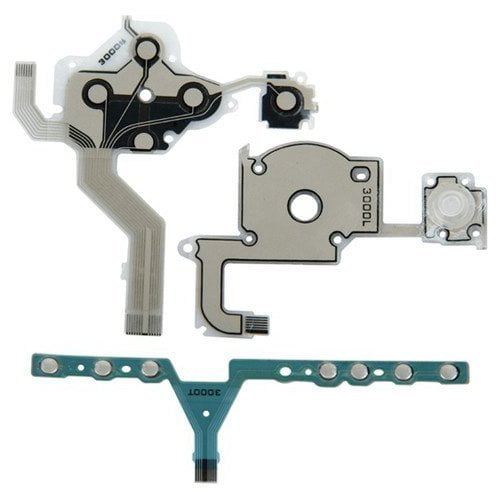 Cable Flex de Botón Cruz de Dirección Izquierda, Tecla de Volumen Derecha y Teclado para Sony PSP 3000 OSTENT