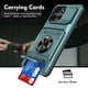 thumbnail image 1 of Para Motorola Moto G Play 2025 Funda de Teléfono con Soporte de Anillo para Dedo y Pata de Apoyo, Ranuras para Tarjetas, Resistente a Golpes de Alta Resistencia, Protectora Resistente Que Funciona, 1 of 7