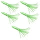 thumbnail image 5 of Señuelos De Pesca Faldas De Calamar 30 Cm Falda De Trolling Brillan En Los Ojos Oscuros Verde 5 Piezas, 5 of 5