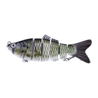 Magideal - Señuelo De Pesca Señuelo Artificial Señuelo Duro Señuelo Que Se Hunde Con Anzuelos Swimbait Realista Señuelo De Superficie Accesorios De Pesca Regalos Estilo B