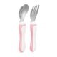thumbnail image 1 of Set Cubiertos De Metal Rosa, 1 of 2