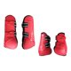 thumbnail image 1 of Botas De Tendón De Caballo Juego De 4 Protectores De Salto De Entrenamiento Abrigo De Protección Rojo M, 1 of 5