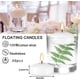 thumbnail image 3 of Paquete de 50 velas flotantes blancas de 5 cm de diámetro - CLTNIKET, 3 of 9