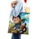 thumbnail image 4 of Ranking of Kings Bolso de tela con estampado de lienzo para mujer, bolsa de compras reutilizable y estética, con cremallera interior, regalo para mujer,40*40cm., 4 of 6