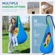 thumbnail image 2 of Asiento Colgante Tipo Nido para Niños OUTREE, Hamaca Infantil de Algodón Azul, 2 of 7