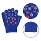 thumbnail image 2 of Guantes Evridwear Magic Stretch para niños, 3 pares, cálidos, con forma de copo de nieve, 2 of 7