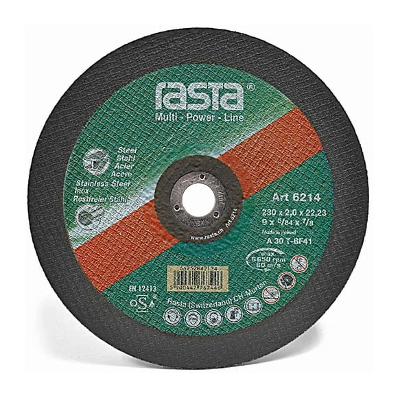Disco De Corte Art 6214 Multipower 9"X 2Mm Rast
