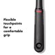thumbnail image 2 of Espátula de Cocina OXO SoftWorks 33,5 cm de Nylon Negra para Antiadherentes, 2 of 3