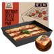 thumbnail image 1 of Bandeja para pizza Chef Pomodoro 25 × 36 cm de aluminio anodizado, 1 of 8