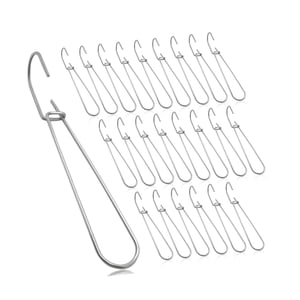 Magideal - 24X Ganchos Colgantes Con Patrón, Ganchos Con Patrón, Colgador, Organizador, Diseño De Ganchos De Dibujo, Ganchos De Almacenamiento De Papel Para Sast