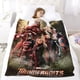 thumbnail image 5 of Thunderbolts anti-pilling, suave, ligera, esponjosa y acogedora de lujo para hogar y cocina – Perfecta para niños y adultos,100X130cm, 5 of 6