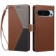 thumbnail image 3 of Funda Cartera Tricolor para Google Pixel 10/10 Pro 5G con Ranuras, Marrón, 3 of 6