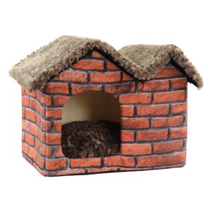 Ioensy - Cama Para Mascotas, Cama Cubierta Para Perros, Almohadilla Extraíble Cálida Para Perros Pequeños Y Medianos