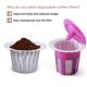 thumbnail image 4 of Filtro de café Irmidi 100 unidades K‑Cup desechable blanco, 4 of 8