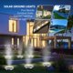 thumbnail image 5 of Luces solares de tierra OULONGER, 16 paquetes de luz blanca impermeable, 5 of 6